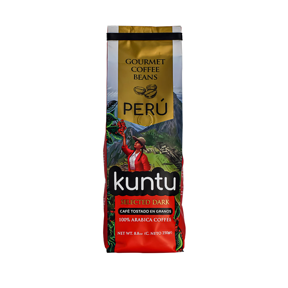 Kaffee Gourmet Kuntu, ganze Bohnen - Doypack, 250 g