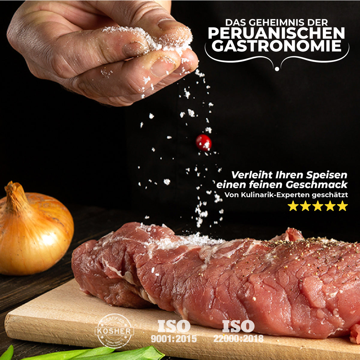 Rosa Maras-Salz Grobe Körnung – Doypack, 250 g