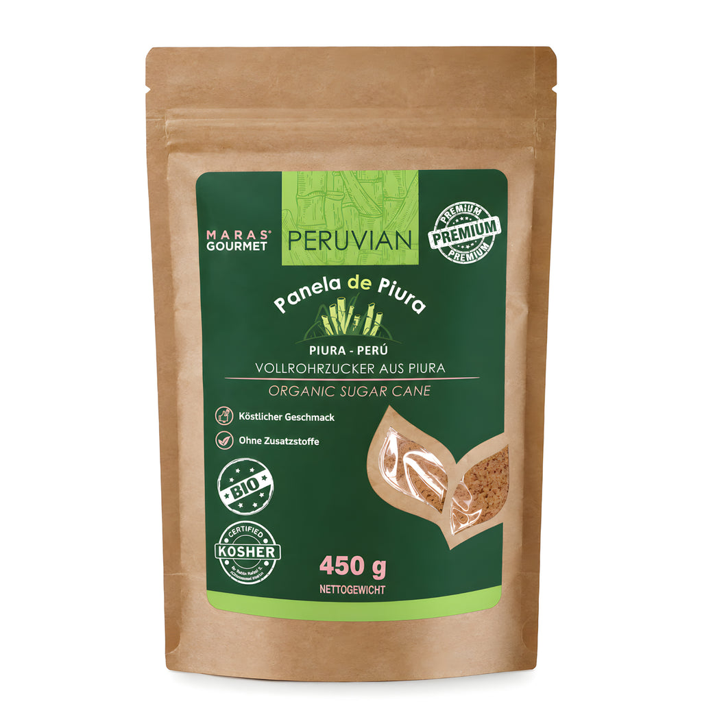 Bio-Panela aus Piura - Doypack, 450 g