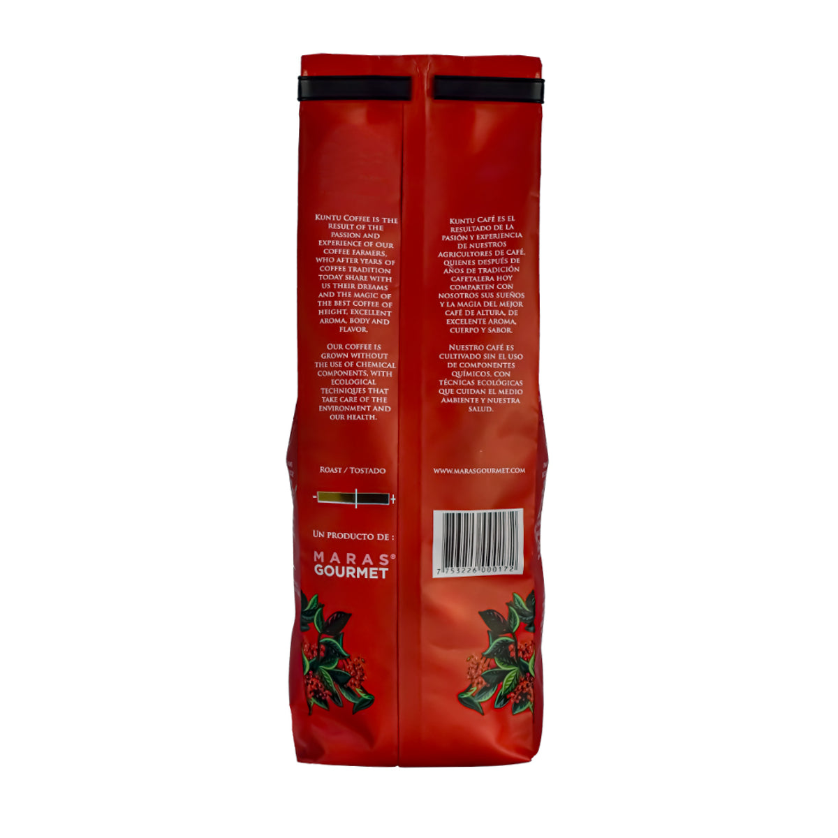 Kaffee Gourmet Kuntu, ganze Bohnen - Doypack, 250 g