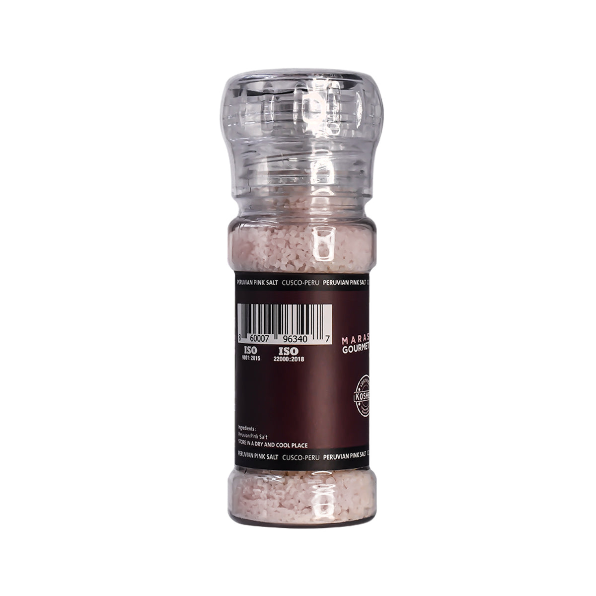 Rosa Maras-Salz Grobe Körnung – Nachfüllbare Mühle, 100 g