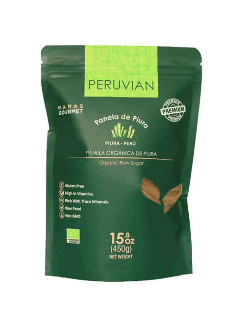 Bio-Panela aus Piura 450g – unraffinierter Vollrohrzucker, 100% natürlich